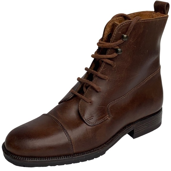 Timberland Women”s Whiskey Colored Tall Ankle Bootie Size 7.5 New No Box READ - Picture 1 of 8